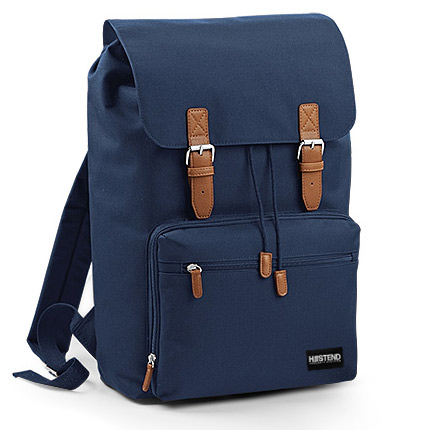 Navy & Brown Backpack, Plus d'infos...